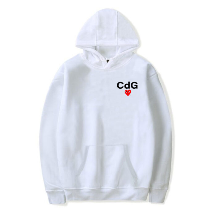 CDG Small Logo With Heart Hoodie