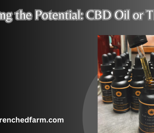 CBD Oil or Tinctures