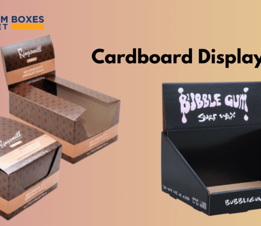 Prefer Custom Cardboard Display Boxes For Your Brand Growth