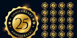 customized anniversary seals